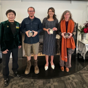 CFAA 2025 Faculty Award Winners with CFAA Interim Dean ShanShan Lou