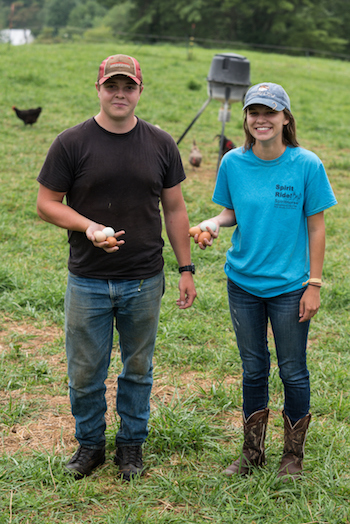 pastured eggs