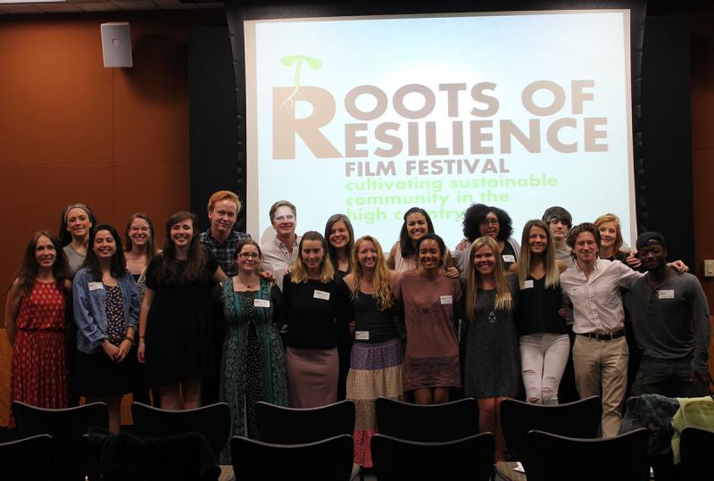 students at Roots of Resilience festival